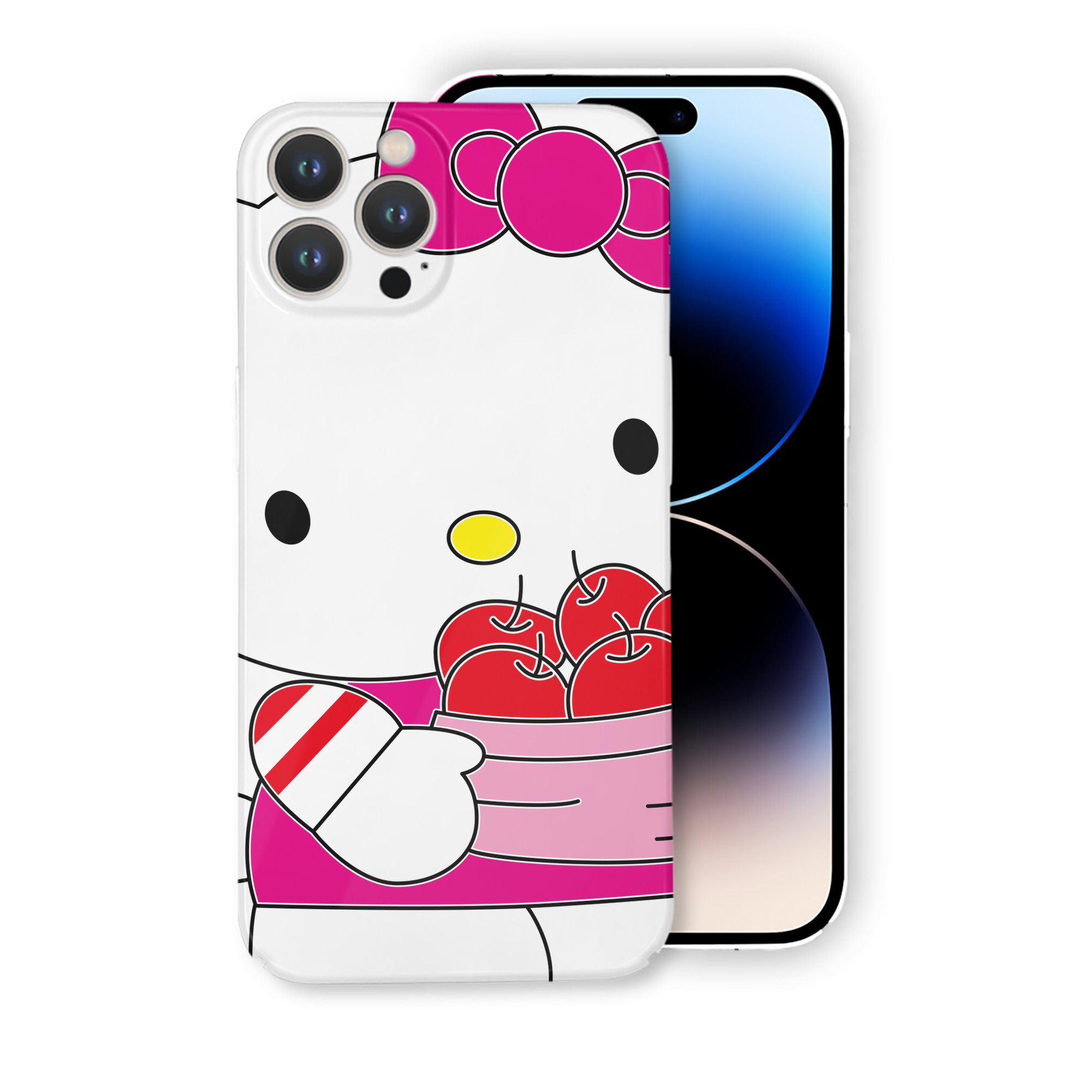 （画像用） Hello Kitty ハローキティ 【iPhone 14シリーズ対応】ハードケース